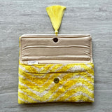Ikat Clutch Bag Positano