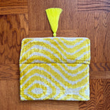 Ikat Clutch Bag Positano