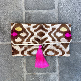 Ikat Clutch Bag Ravello