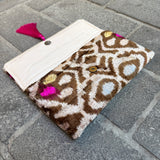Ikat Clutch Bag Ravello