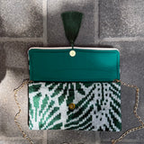 Ikat Clutch Bag Ravello | Green