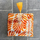 Ikat Clutch Bag Ravello | Orange
