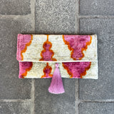 Ikat Clutch Bag Sorrento