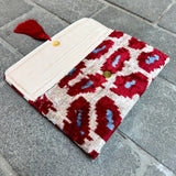 Ikat Clutch Bag Vesuvius