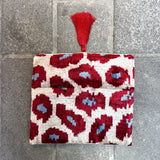 Ikat Clutch Bag Vesuvius
