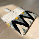 Ikat Clutch Bag Vulcano Piano