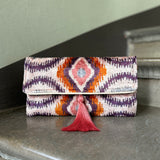 Ikat Clutch Bag Manarola