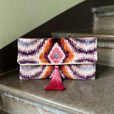 Ikat Clutch Bag Manarola