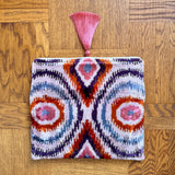 Ikat Clutch Bag Manarola