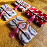 Ikat Clutch Bag Manarola