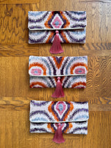 Ikat Clutch Bag Manarola