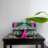 Ikat Clutch Bag Sperlonga