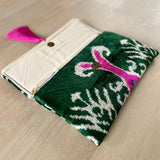 Ikat Clutch Bag Sperlonga
