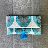Ikat Clutch Bag Livorno