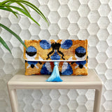 Ikat Clutch Bag Paris