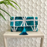 Ikat Clutch Bag Golfe-Juan