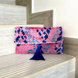 Ikat Clutch Bag Villefranche