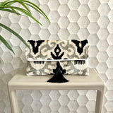 Ikat Clutch Bag Cap-Ferrat