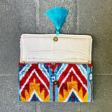 Ikat Clutch Bag Menton New