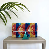 Ikat Clutch Bag Menton