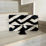 Ikat Clutch Bag Roquebrune