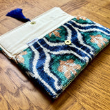 Ikat Clutch Bag Antibes