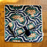 Ikat Clutch Bag Antibes