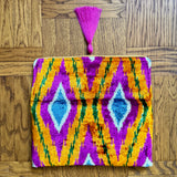 Ikat Clutch Bag Monaco