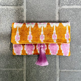 Ikat Clutch Bag Beausoleil