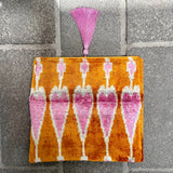 Ikat Clutch Bag Beausoleil