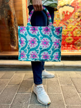 Ikat Tote Bag Pianosa
