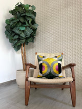 Velvet Ikat Cushion Miro | Velvet Ikat Pillow Miro