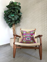 Velvet Ikat Cushion Love | Velvet Ikat Pillow Love
