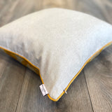 Velvet Ikat Cushion Follow the Sun | Velvet Ikat Pillow Follow the Sun