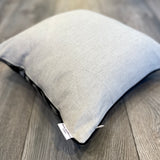 Velvet Ikat Cushion Zebra | Velvet Ikat Pillow Zebra