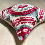 Velvet Ikat Cushion Chakra | Velvet Ikat Pillow Chakra
