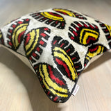 Velvet Ikat Cushion Inca | Velvet Ikat Pillow Inca