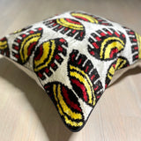Velvet Ikat Cushion Inca | Velvet Ikat Pillow Inca