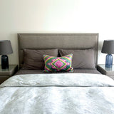 Velvet Ikat Cushion Boho Rhapsody | Velvet Ikat Pillow Boho Rhapsody