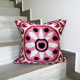 Velvet Ikat Cushion Starfish Bright | Velvet Ikat Pillow Starfish Bright