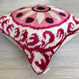 Velvet Ikat Cushion Starfish Bright | Velvet Ikat Pillow Starfish Bright