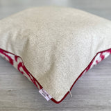 Velvet Ikat Cushion Starfish Bright | Velvet Ikat Pillow Starfish Bright