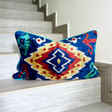 Velvet Ikat Cushion Zodiac | Velvet Ikat Pillow Zodiac