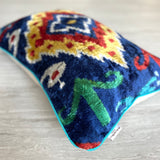 Velvet Ikat Cushion Zodiac | Velvet Ikat Pillow Zodiac