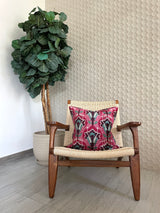 Velvet Ikat Cushion Miami Vice | Velvet Ikat Pillow Miami Vice