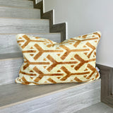 Velvet Ikat Cushion Arrows | Velvet Ikat Pillow Arrows