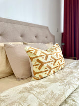 Velvet Ikat Cushion Arrows | Velvet Ikat Pillow Arrows