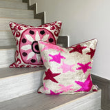 Velvet Ikat Cushion Stars | Velvet Ikat Pillow Stars