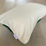 Velvet Ikat Cushion Emerald | Velvet Ikat Pillow Emerald