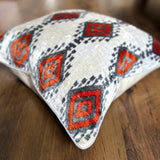 Velvet Ikat Cushion Hermesse | Velvet Ikat Pillow Hermesse